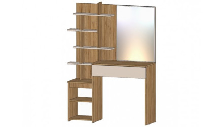 Стол туалетный Ленора, Дуб вотан/Кашемир 