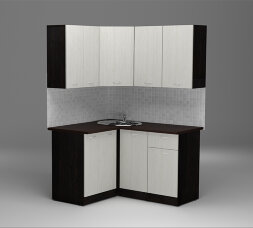 Кухонный гарнитур Полина прайм 120x140 см