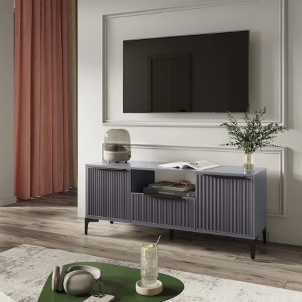 Тумба ТВ 1,35 Кимберли, Графит 